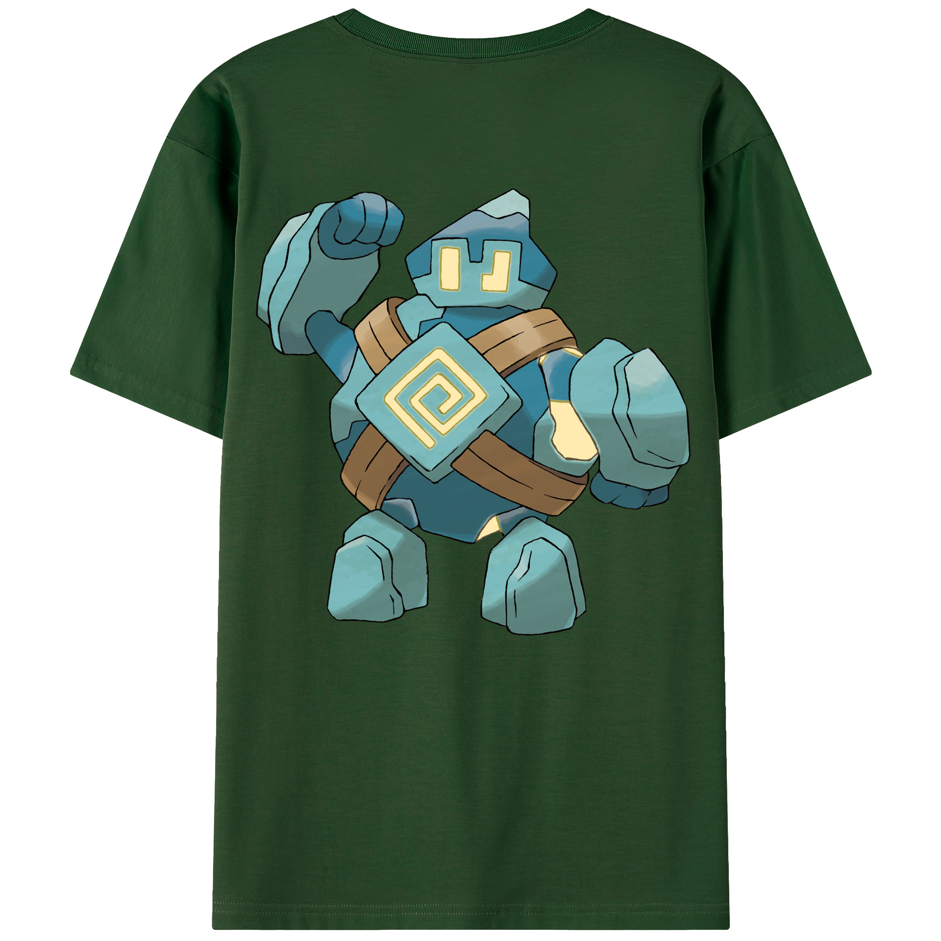 （画像用） ポケットモンスター Pokémon 綿100％半袖Tシャツ（背面プリント）